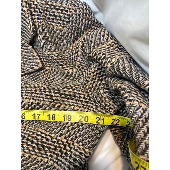 Pendleton Womens Blazer 75% Virgin Wool 25% Lambs Wool Check Prints Size 16 - Picture 6 of 7